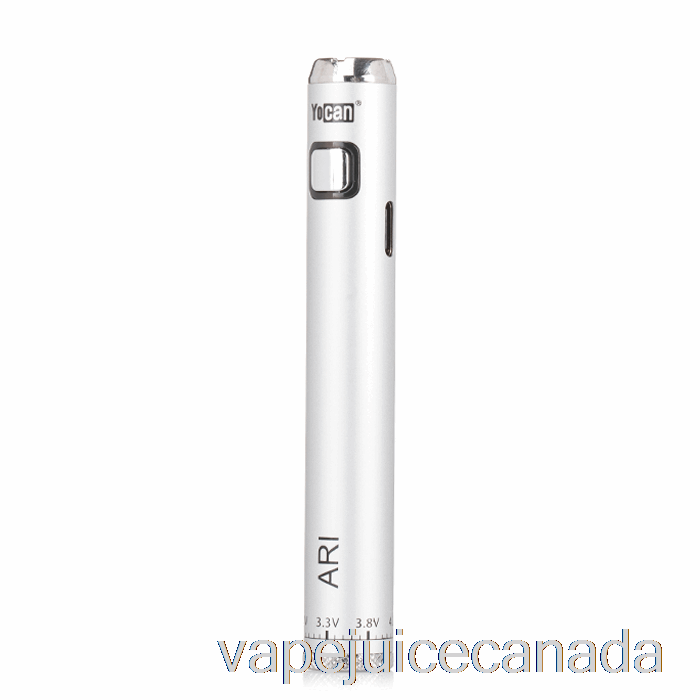 Vape Disposable Canada Yocan ARI 650mAh Battery Silver